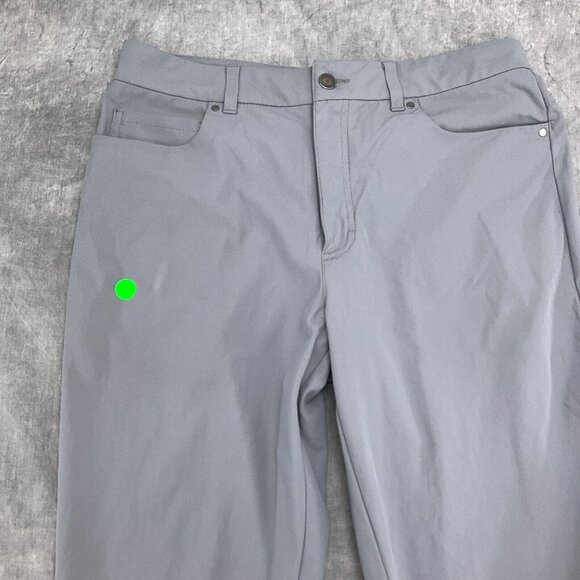 VRST Pants Men 32Wx32L Light‎ Gray Golf Straight Leg Commuter Stretch Utility - Picture 2 of 12